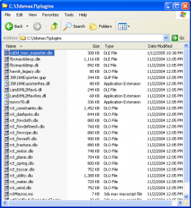 Mengeset CAL3D IVE dan OSG Exporter Pada 3D Studio Max