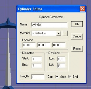 cylinder editor