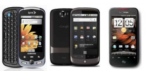 Ponsel Android iPhone