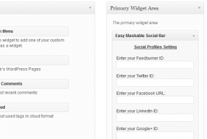 konfigurasi plugin easy mashable social bar