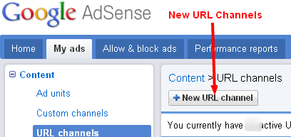  Cara Membuat Adsense URL Channel Untuk Melacak Kinerja Iklan