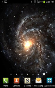 Galactic Core Live Wallpaper