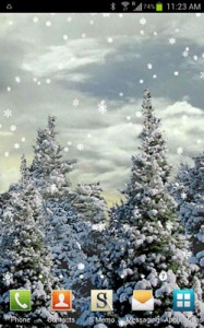 Snowfall Free Live Wallpaper