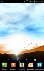 Sunrise Live Wallpaper