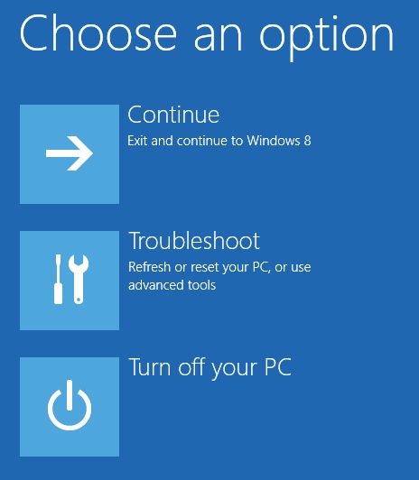  Cara Memunculkan Booting Di Pilihan Windows 8 System Recovery