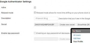 google-authenticator-wpsettings google authenticator wpsettings