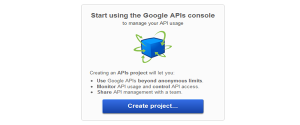 google-api-console google api console