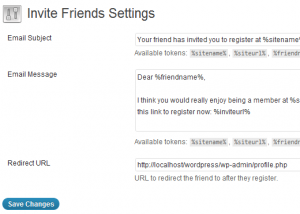 pengaturan invite friends