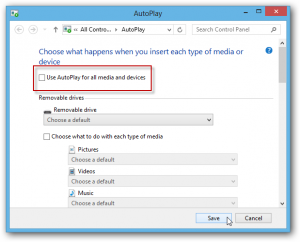 AutoPlay for All media and Devices