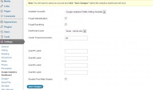 setting google analytics dashboard setting google analytics dashboard