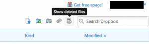 show deleted files - dropbox show deleted files - dropbox