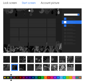 Windows 8 Default Start Screen Changer