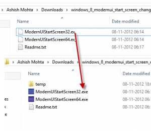Windows 8 Metro UI Changer