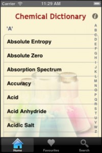 aplikasi ios Chemical Dictionary aplikasi ios Chemical Dictionary