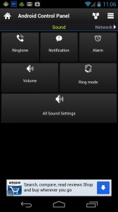 control panel for android