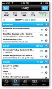 aplikasi iphone CalorieCounter