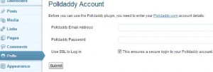 login polldaddy