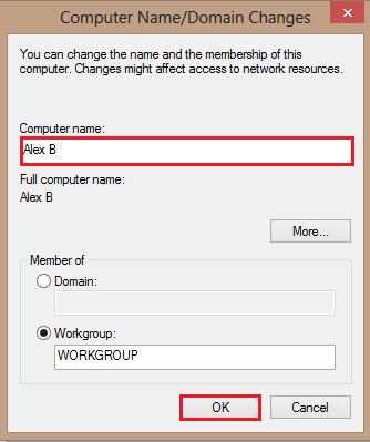  Mengubah Nama Komputer Di Windows 8