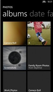 screenshot di windows phone 8