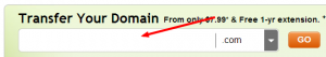 transfer domain ke godaddy