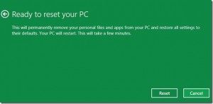 mulai reset windows 8