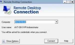 remote desktop connection