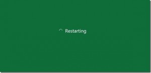 restart windows 8