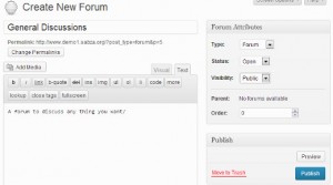 membuat forum bbpress
