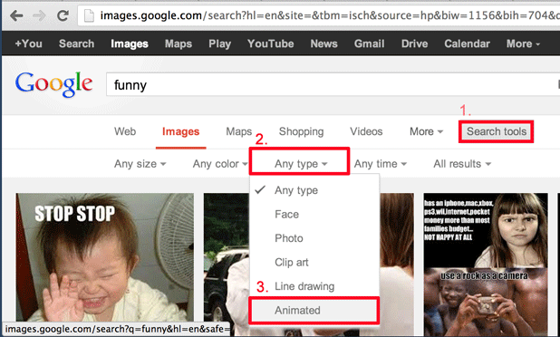  Cara Menemukan File GIF Animasi Lewat Google