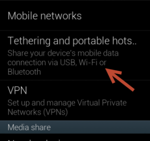 klik tethering and portable hotspot