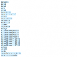 mobile user agent