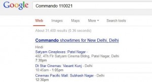 mengecek jadwal pemutaran film