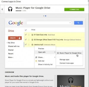 google drive mp3 player music player for google drive