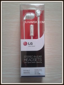 kemasan lg earphone le-1700