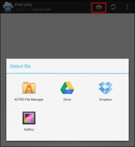 aplikasi google cloud print
