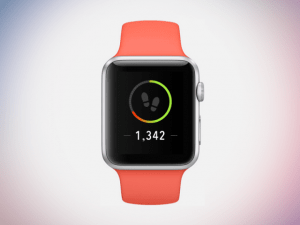 health app steps countdown apple watch