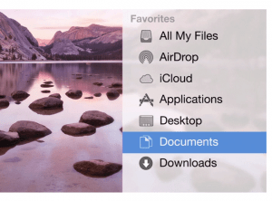 Flat UI of Yosemite