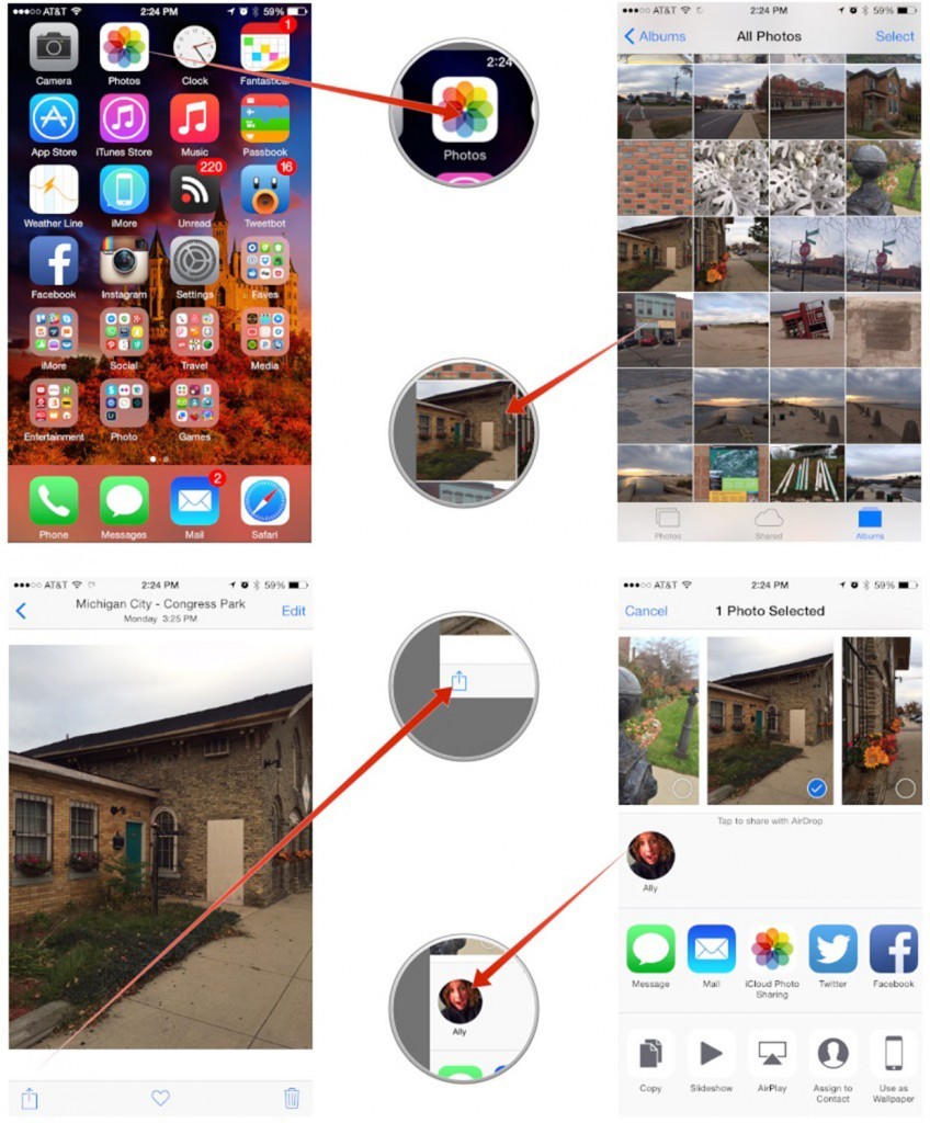 airdrop di iphone